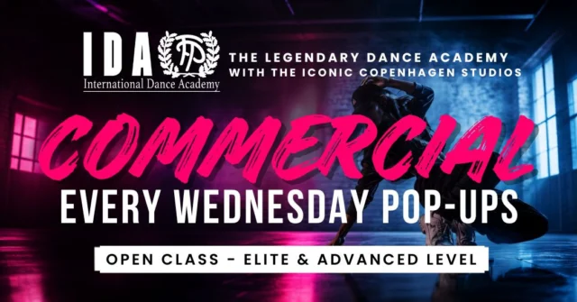 🔥Professionelle Internationale Koreografer & De Bedste Dansere!🔥⁠
IDA åbner dørene for IDA Pop-Up Club på elite- og advanced niveau💯⁠
.⁠
Hver uge træner du med internationale commercial koreografer, der arbejder med musikvideoer, concert tours, musical og teater. Vi dykker ned i feltet, hvor teknik møder rå performance – præcis det, branchen efterspørger lige nu 🤩⁠
.⁠
🕒 Hvornår: Onsdage kl. 19.30–21.00⁠
📍 Hvor: Ikoniske FP Dansestudier København⁠
👉 Bliv gratis medlem i dag  så sender vi dig mere info om træningen i IDA Pop-Up Club!⁠
.⁠
#internationaldanceacademy #IDA #IDAPopUpClub #membersonly #commercialdance #choreography #danceclass #dancetraining #heelsdance #jazzfunk #hiphopchoreography #dancecommunity #popupclass #masterclass